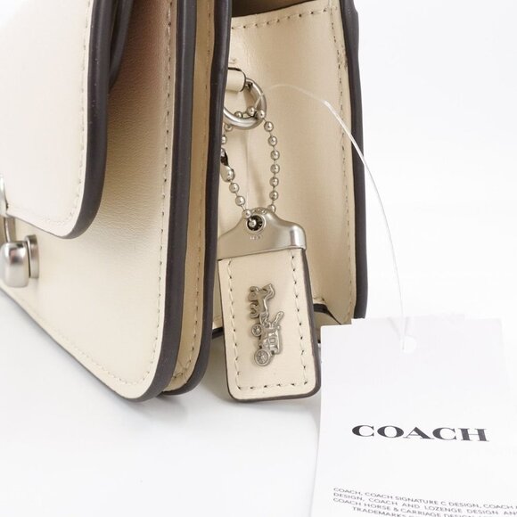 Coach Idol 23 Shoulder Bag Ivory OS - Picture 7 of 14